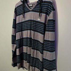 Men’s Vans Long Sleeve Hooded Shirt